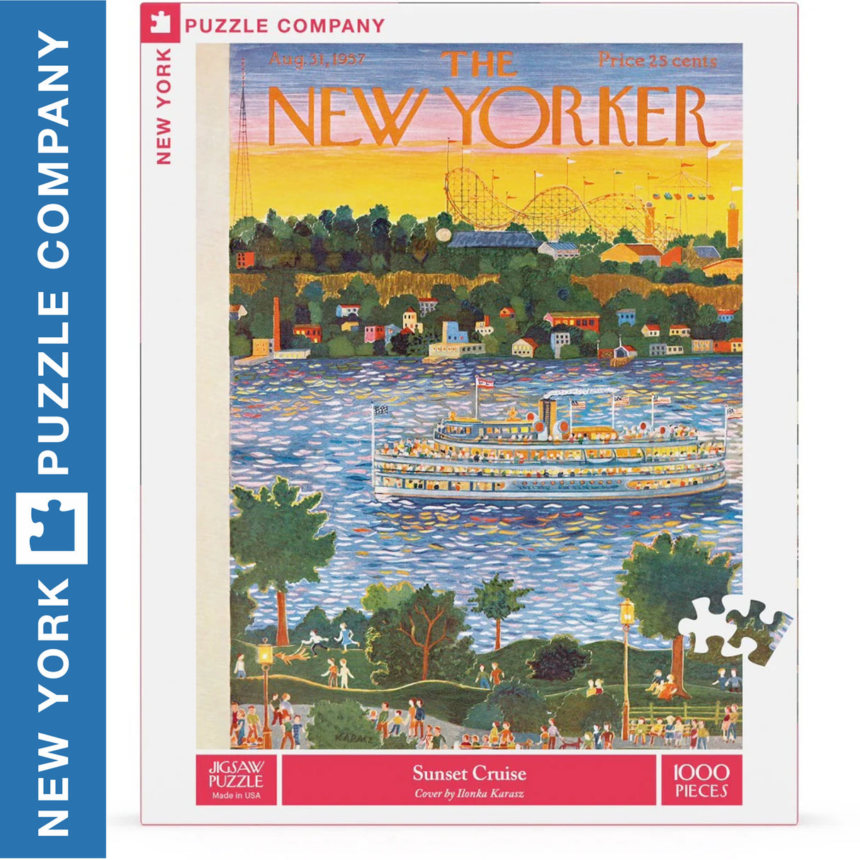 SUNSET CRIUSE New York Puzzle Company 1000pc Jigsaw