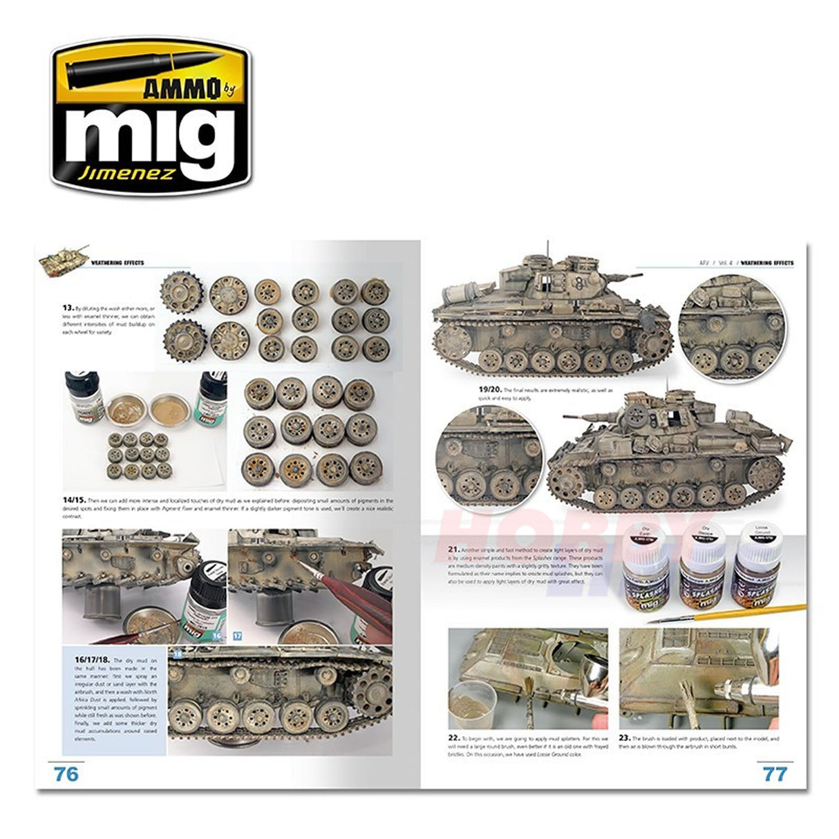 ENCYCLOPEDIA OF ARMOUR 4 Modelling Techniques Book Ammo by Mig Jimenez MIG6153