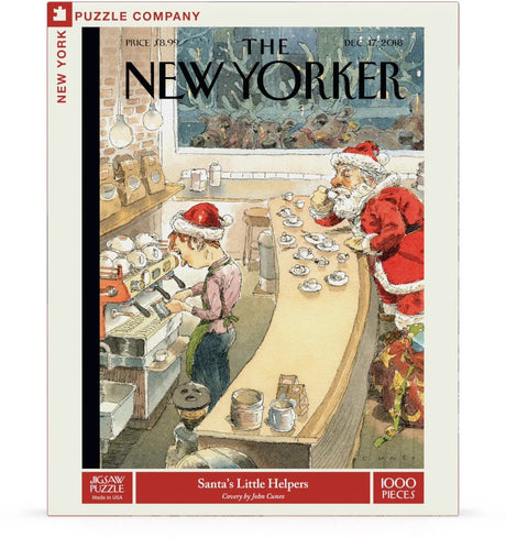 Santa's Little Helpers 1000pc Jigsaw | New York Puzzle Company |  NPZNY1951