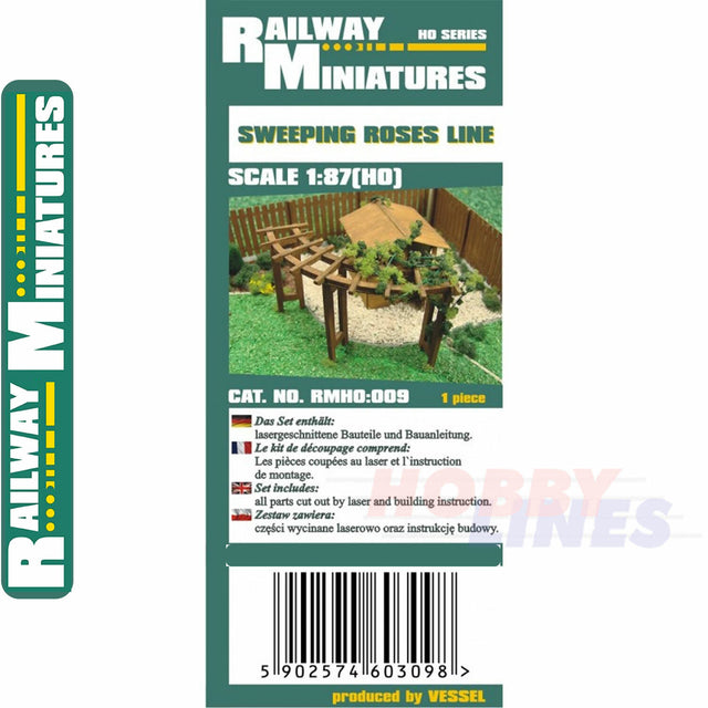Sweeping Roses Line | Railway Miniatures |  RMHO:009