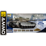 Israeli Conflicts Pigment Collection - 5 x 35ml Acrylic Colours | AMMO by Mig Jimenez | MIG7454