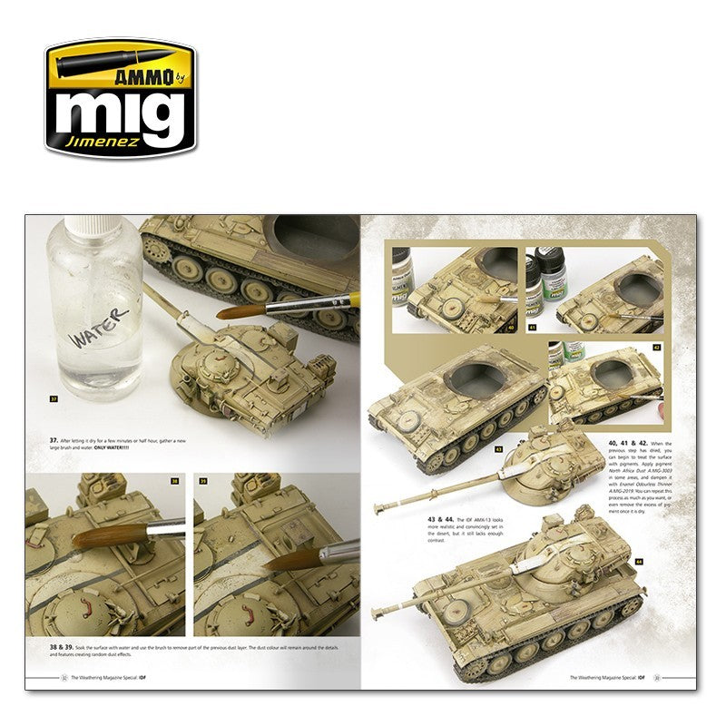 The Weathering Special  - How to Paint IDF Tanks - Weathering Guide (English) | Ammo by Mig Jimenez | MIG 6128