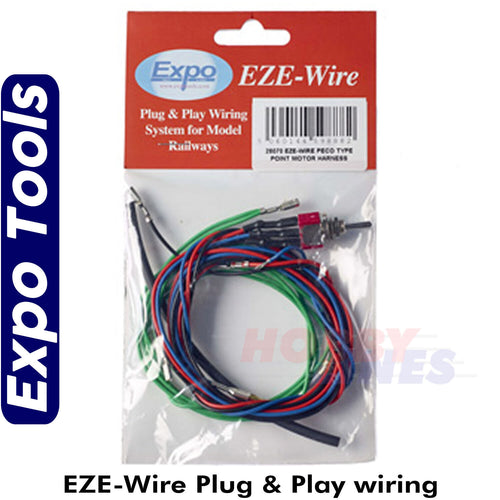 EZE-Wire POINT MOTOR HARNESS Peco Type Model Railway Expo Tools 28070