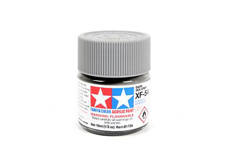 Tamiya Acrylic Mini Paint Xf-54 Dark Sea Grey