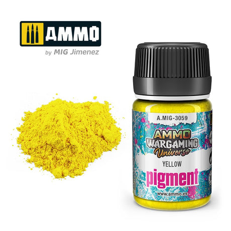 Wargaming Universe - Pigment Yellow - 35ml | Ammo by Mig Jimenez | MIG3059 