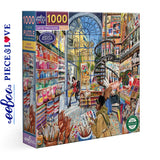 eeBoo ARTIST PROVISIONS 1000 pc Square Jigsaw Puzzle Super Deluxe Art Shop PZT123