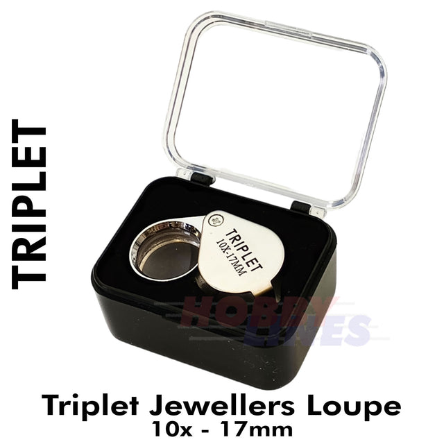 Triplet Jewellers Loupe - 10x - 17mm | Expo Tools |  L73828 