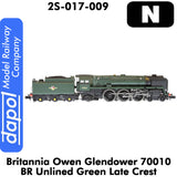 Britannia Owen Glendower 70010 |  Dapol | 2S-017-009