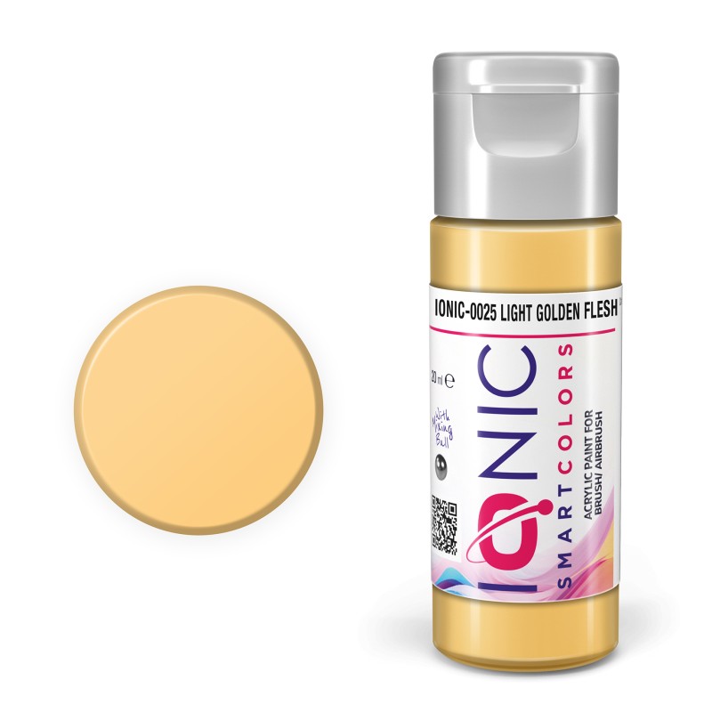 Acrylic Paint - Light Golden Flesh Smart Color - 20ml | IONIC | IONIC0025