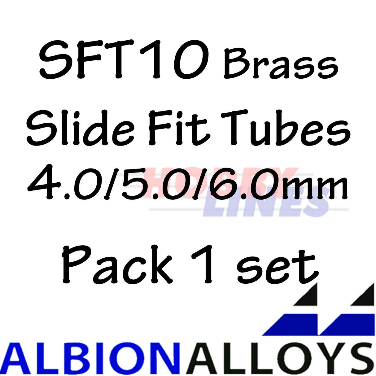Slide Fit Tubes Selection Packs ALBION ALLOYS Precision Metal Various Sizes SFT