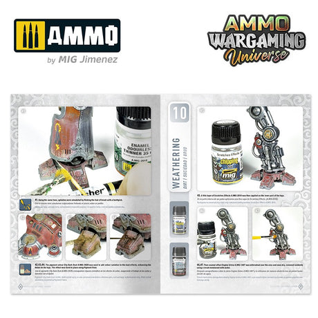 Ammo Wargaming Universe -  Book 03 – Weathering Combat Armour | Ammo by Mig Jimenez | MIG6922