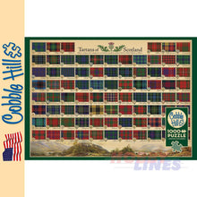 Load image into Gallery viewer, Tartans of Scotland Cobble Hill puzzle 1000pc CH40052
