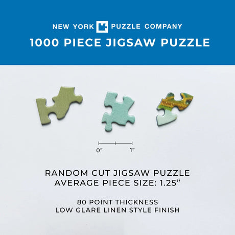 ART SHOP  New York Puzzle Company jigsaw 1000pc 