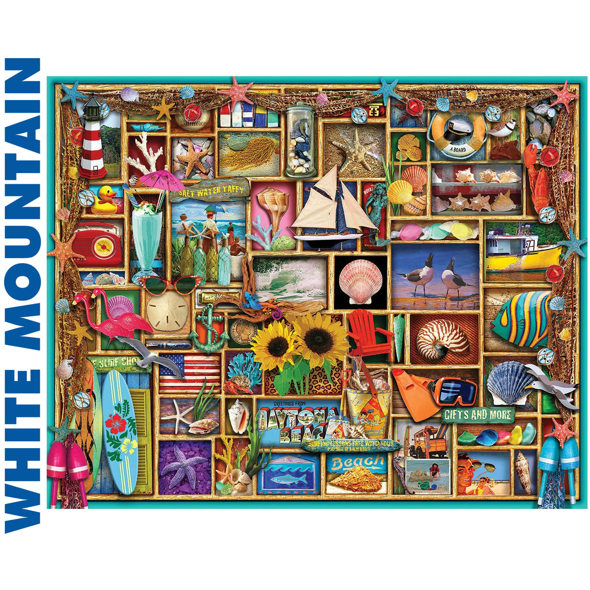 Beachcomber - 1000pc Jigsaw Puzzle | White Mountain | 2087pz