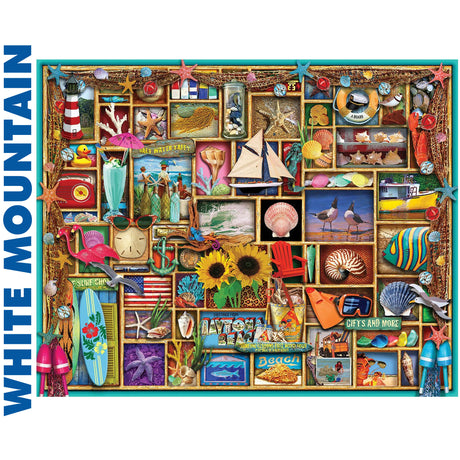 Beachcomber - 1000pc Jigsaw Puzzle | White Mountain | 2087pz