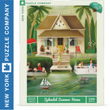 SPLENDID SUMMER HOME New York Puzzle Company 500pc 