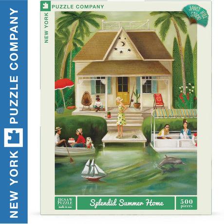 SPLENDID SUMMER HOME New York Puzzle Company 500pc 