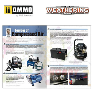 Ammo AIRBRUSH 1.0 The Weathering Magazine 36 paint guide Mig Jimenez MIG4535