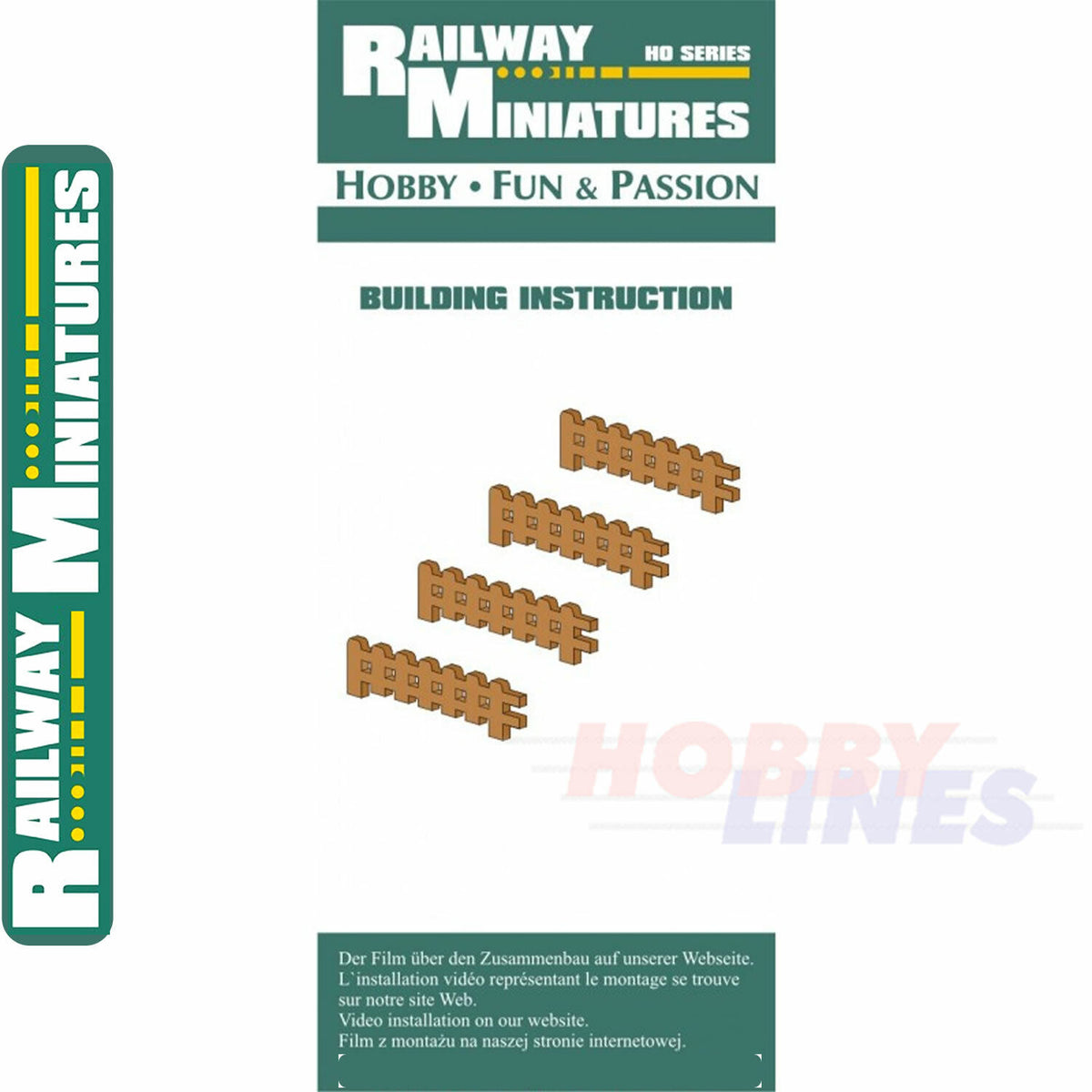 Lawn Damins | Railway Miniatures | RMHO:018