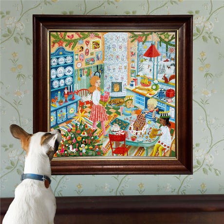 Swedish Holiday Kitchen 1000 pc Puzzle | eeBoo | PZT750