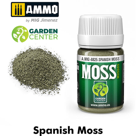 Ammo MOSS Garden Centre Texture 35ml Weathering Lichen Scenery Range Mig Jimenez