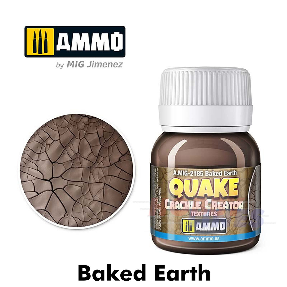 Ammo QUAKE CRACKLE CREATOR Textures 40ml Weathering Mud Full Range Mig Jimenez