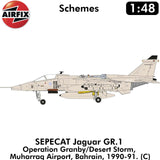 SEPECAT Jaguar GR.1/GR.1A Military Aircraft RAF France 1:48 kit | Airfix | A11010