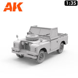Land Rover 88 - Series IIA Rover 8 - Model Kit | AK interactive | AK35012