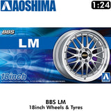 Wheels & Tyres BBS LM 18inch Set of 4 Tuned Parts Aoshima 06942