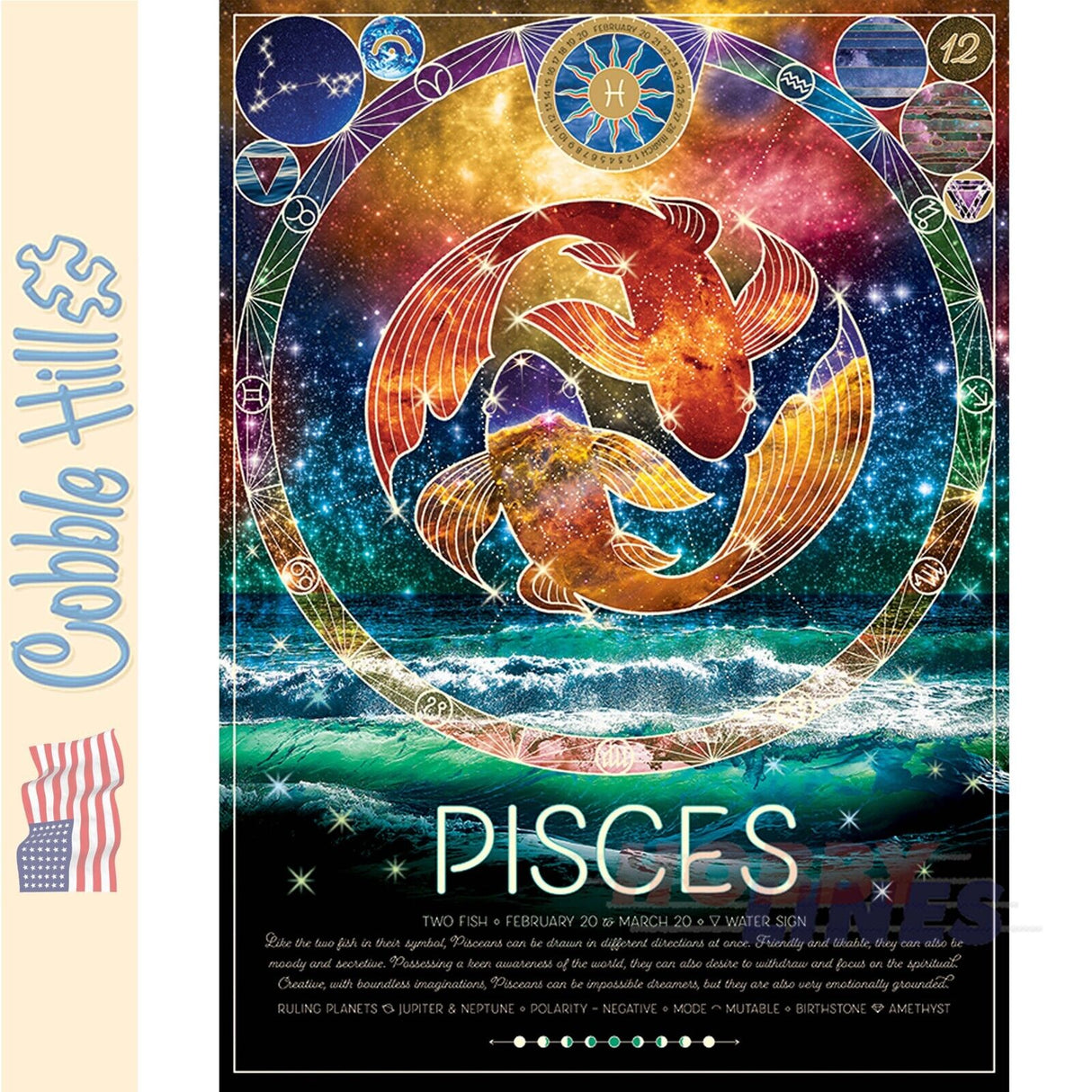 Pisces Cobble Hill puzzle 500pc CH45022