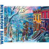 Winter in the City 1000pc Jigsaw Puzzle | White Mountain |  2025pz