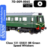 Class 121 55031 BR - Green Speed Whiskers | Dapol | 7D-015-006S