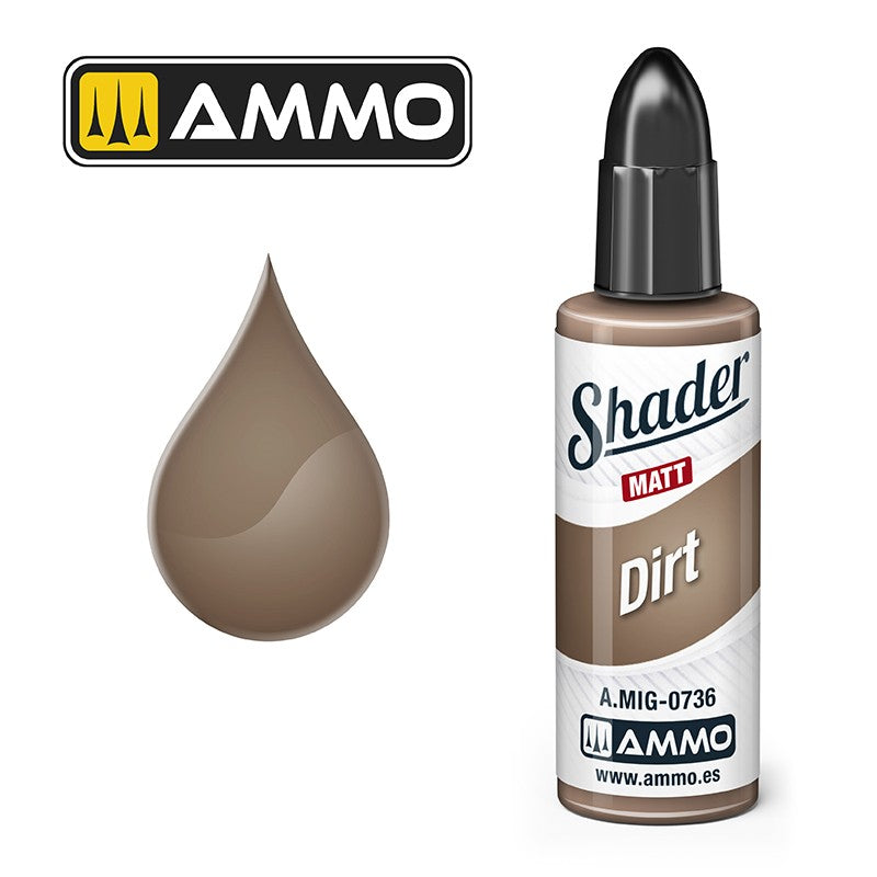 Shader - Matt - Dirt | Ammo by Mig Jimenez | MIG0736