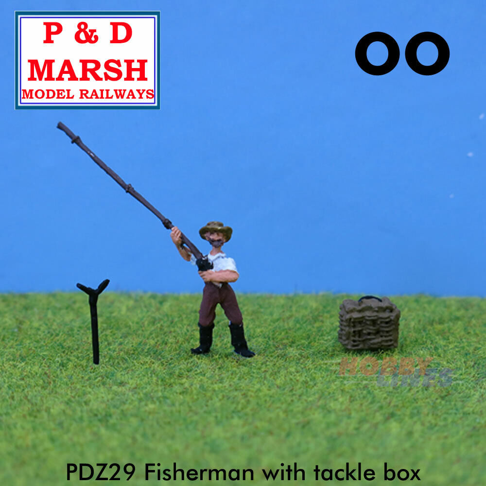 Fisherman with Tackle Box | P&D Marsh  | Z29