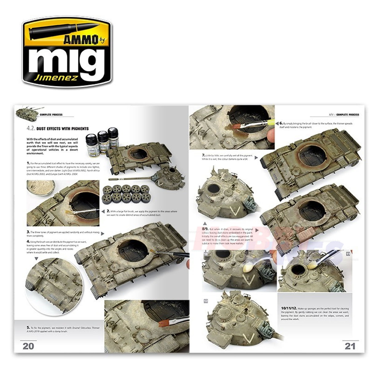 Encyclopaedia of Armour 6 - Modelling Techniques | Ammo by Mig Jimenez | MIG6155