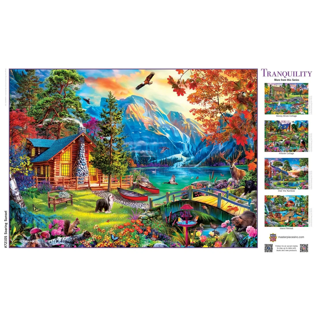 Soaring Sunset - 1000pc Puzzle | Masterpieces | MSP-72105