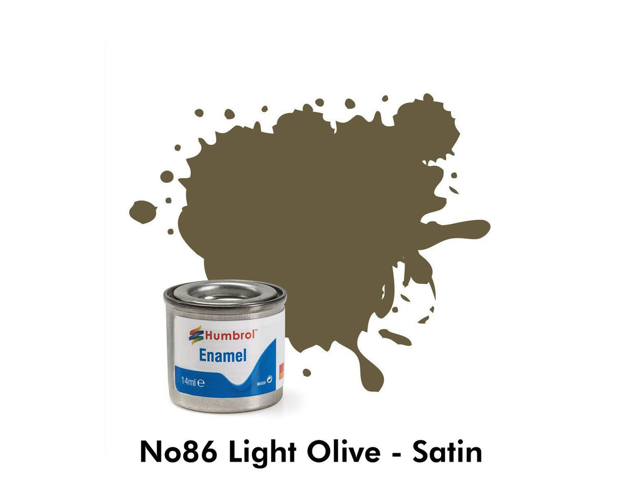 Enamel Tinlets No 86 Light Olive Matt