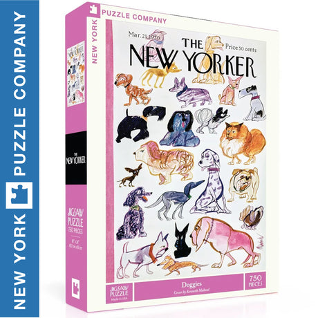 Doggies 750pc Jigsaw | New York Puzzle Company | NPZNY2554