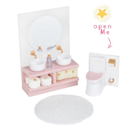 Washbasin & Toilet Set | Lundby | 60-2122-00