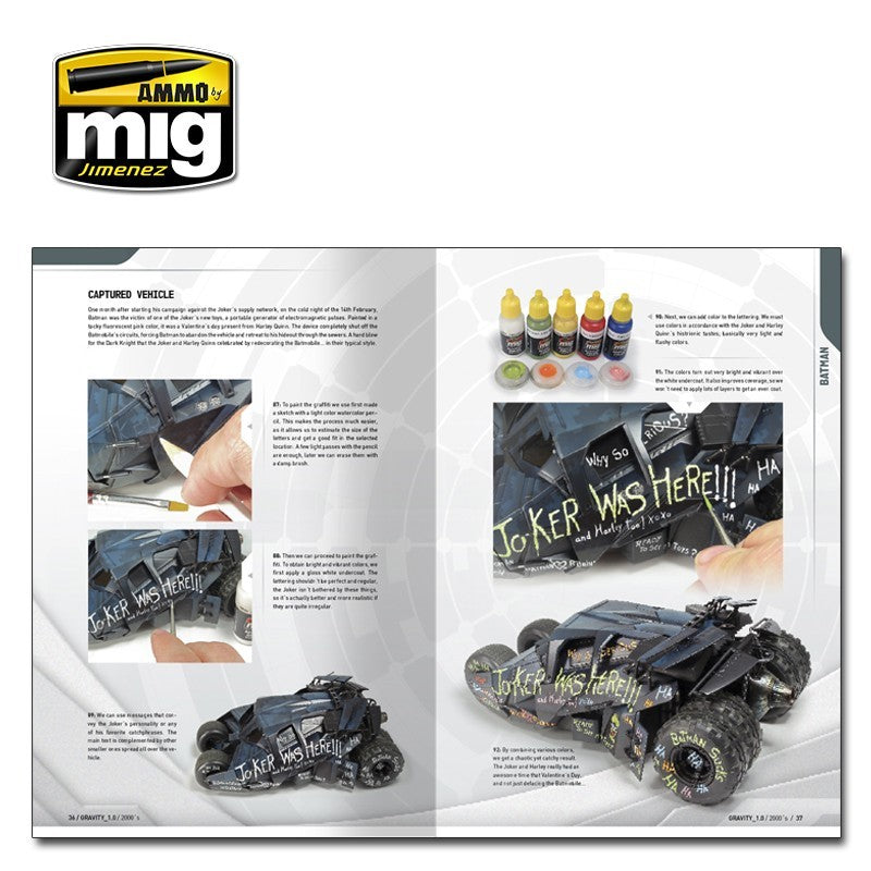 Gravity 1.0 - Sci-Fi Modelling Perfect Guide - 2000's | Ammo by Mig Jimenez | MIG6110