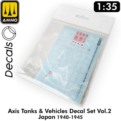 Axis Tanks & Vehicles DECAL SET Vol.2 Japan 1940-1945 Insignia | Ammo by Mig Jimenez