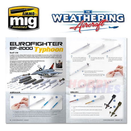 THE WEATHERING AIRCRAFT MAGAZINE - Issue 10 Armament | Ammo by Mig Jimenez 