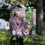 eeBoo LAVENDER KITCHEN 1000 pc Square Jigsaw Puzzle Super Deluxe PZTLVK