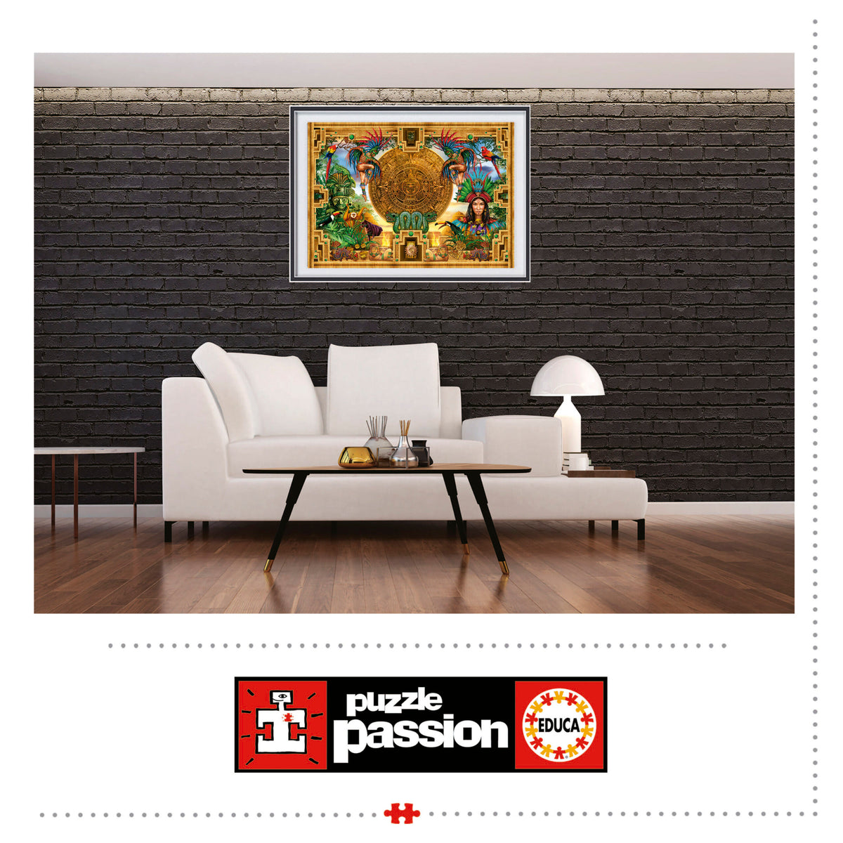 Aztec Myan Montage 2000 Piece Jigsaw Puzzle | Educa | 19565