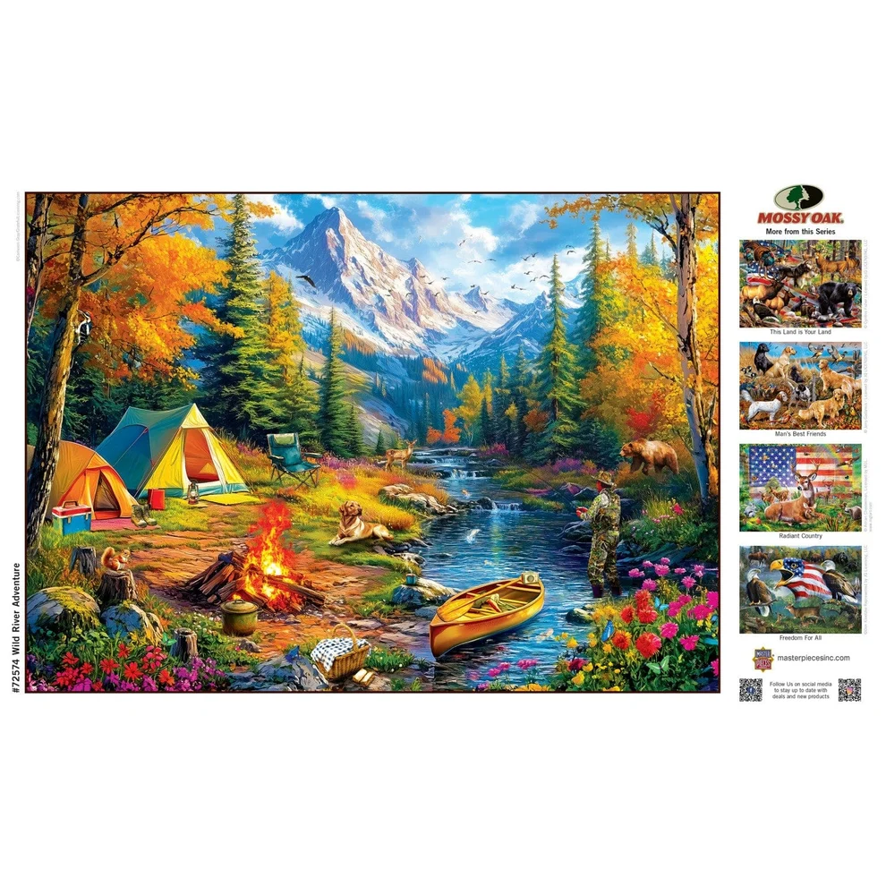 Wild River Adventure - 1000pc Puzzle | Masterpieces | MSP-72574