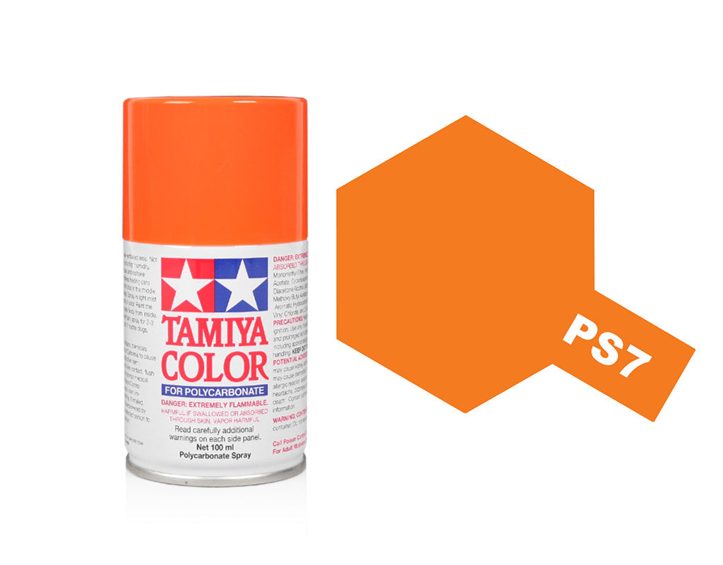 Tamiya Ps-7 Orange Spray Paint