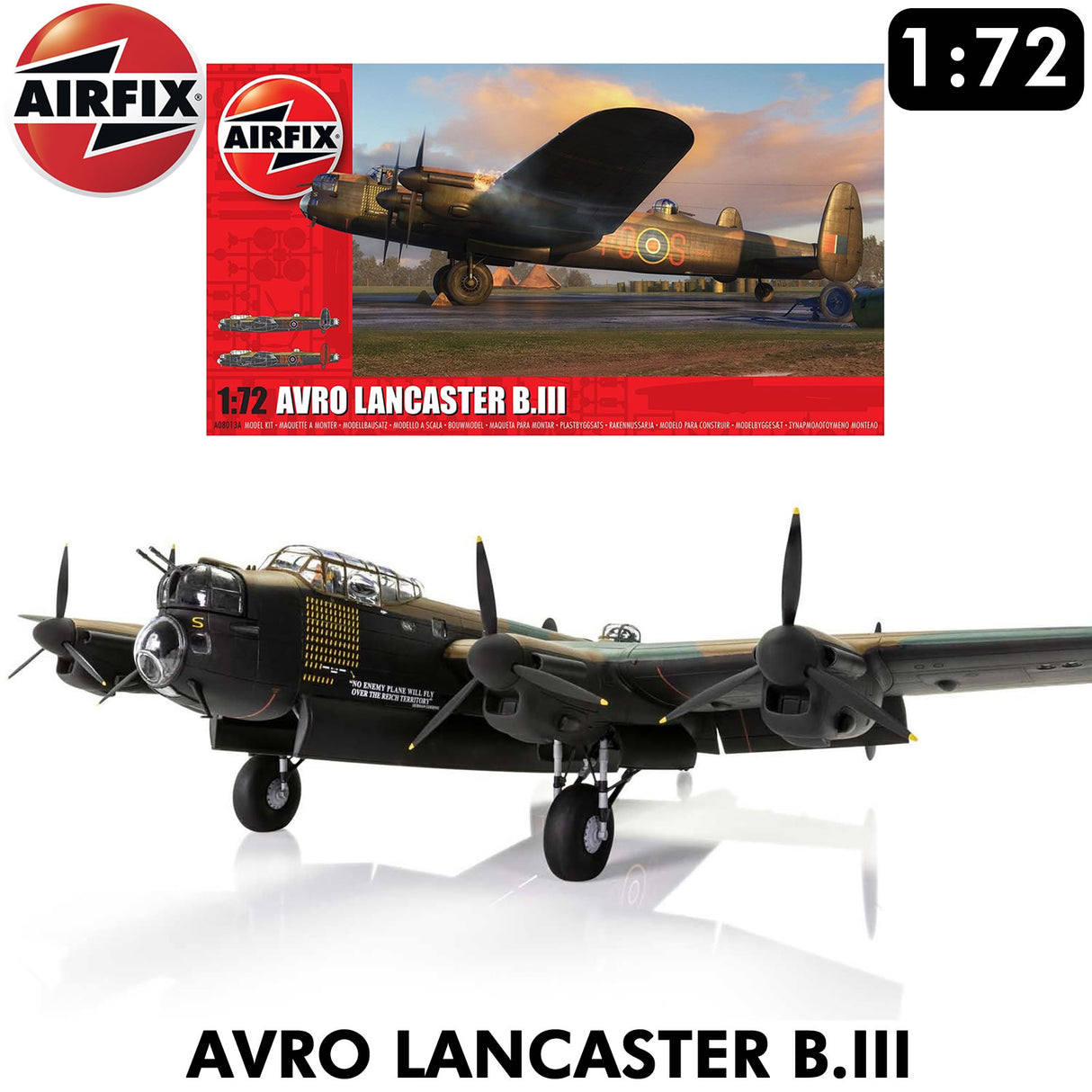 Avro Lancaster B.III - Model Kit | Airfix | A08013A