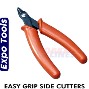 EASY GRIP 5" SIDE CUTTER captive spring pliers Expo Tools 75550