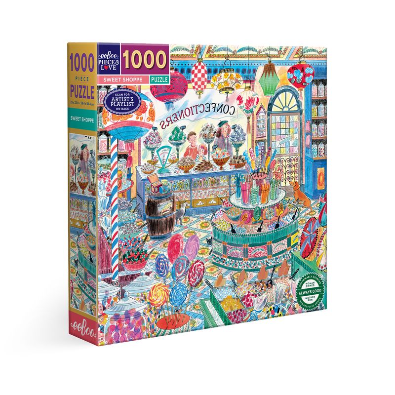 Sweet Shoppe 1000pc Puzzle | eeBoo | PZT631