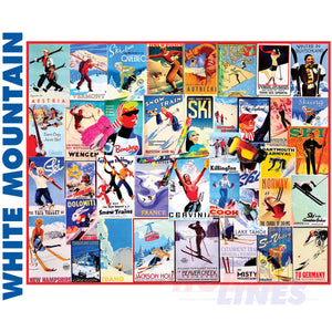 Ski Posters 1000 Piece Jigsaw Puzzle 932